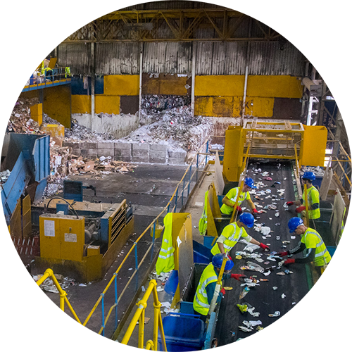 Material recycling facility